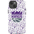 NBA Sacramento Kings History Logo Blast iPhone 15 Impact Case