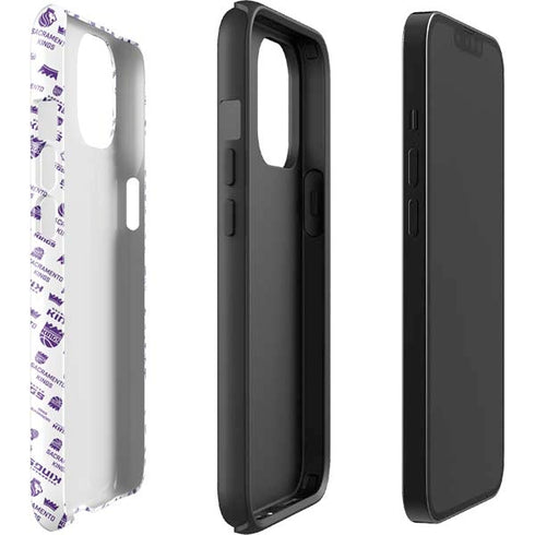 NBA Sacramento Kings History Logo Blast iPhone 14 Impact Case