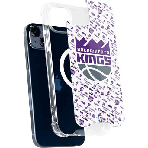 NBA Sacramento Kings History Logo Blast iPhone 14 Plus MagSafe Case