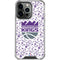 NBA Sacramento Kings History Logo Blast iPhone 15 Pro Clear Case