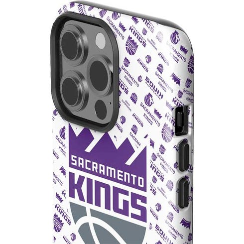 NBA Sacramento Kings History Logo Blast iPhone 15 Pro Impact Case