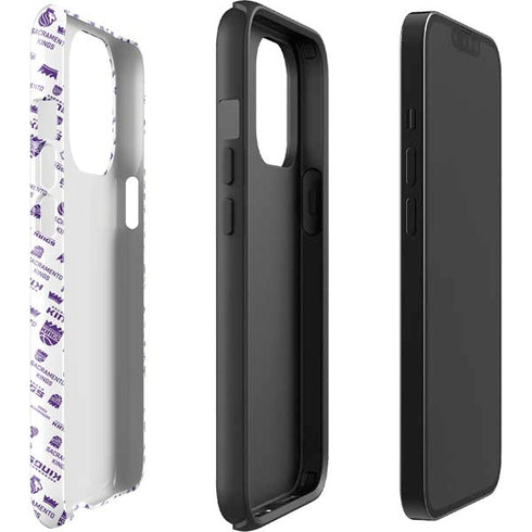 NBA Sacramento Kings History Logo Blast iPhone 15 Pro Impact Case