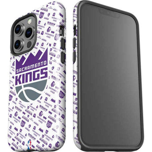 NBA Sacramento Kings History Logo Blast iPhone 15 Pro Impact Case