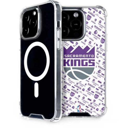 NBA Sacramento Kings History Logo Blast iPhone 15 Pro MagSafe Case