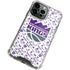 NBA Sacramento Kings History Logo Blast iPhone 15 Pro Max Clear Case