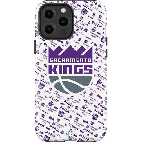 NBA Sacramento Kings History Logo Blast iPhone 15 Pro Max Impact Case