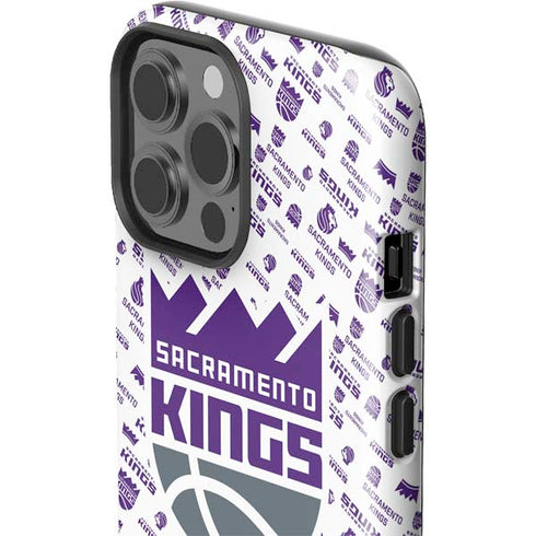 NBA Sacramento Kings History Logo Blast iPhone 15 Pro Max Impact Case