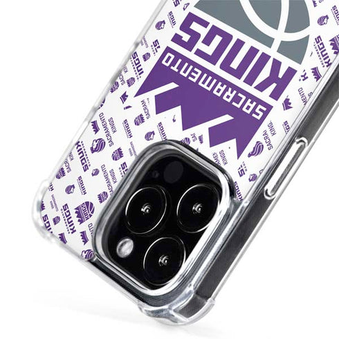 NBA Sacramento Kings History Logo Blast iPhone 14 Pro Max MagSafe Case
