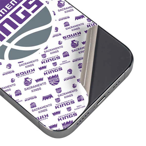 NBA Sacramento Kings History Logo Blast iPhone 14 Pro Max Skin
