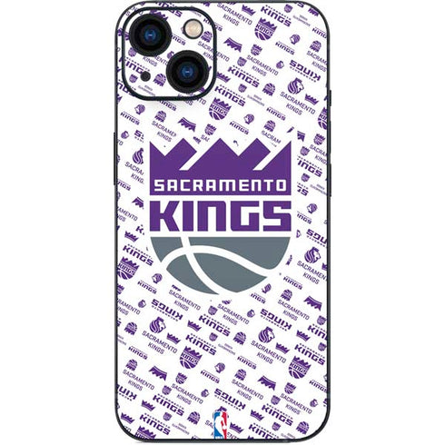 NBA Sacramento Kings History Logo Blast iPhone 14 Skin