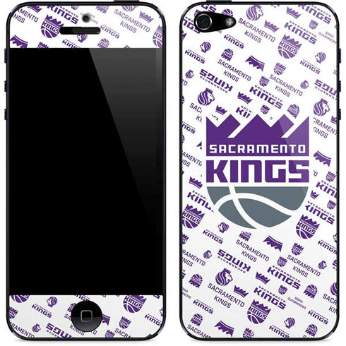 NBA Sacramento Kings History Logo Blast iPhone 5/5s/5SE Skin