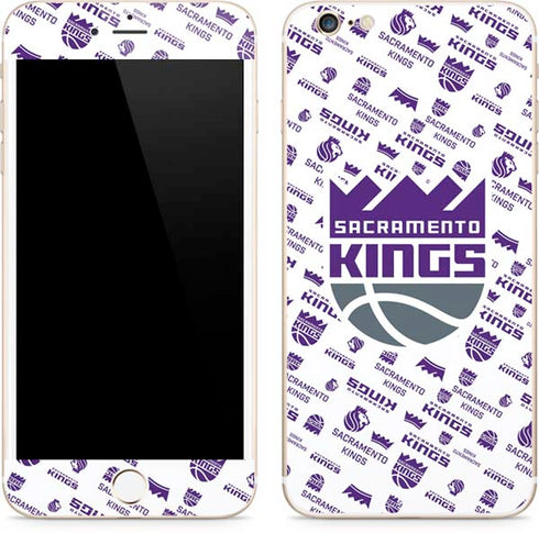 NBA Sacramento Kings History Logo Blast iPhone 6/6s Plus Skin