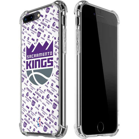 NBA Sacramento Kings History Logo Blast iPhone 7/8 Plus Clear Case