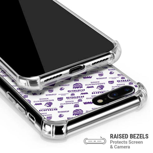 NBA Sacramento Kings History Logo Blast iPhone 7/8 Plus Clear Case