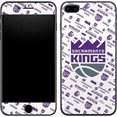 NBA Sacramento Kings History Logo Blast iPhone 8 Plus Skin