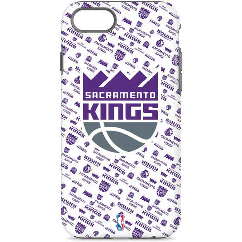 NBA Sacramento Kings History Logo Blast iPhone 8 Pro Case