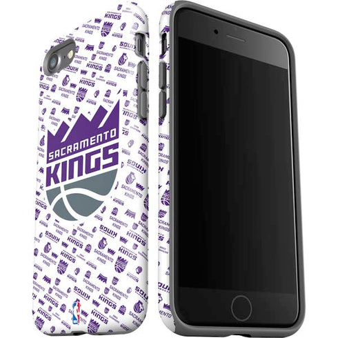 NBA Sacramento Kings History Logo Blast iPhone SE (2nd & 3rd Gen) Pro Case