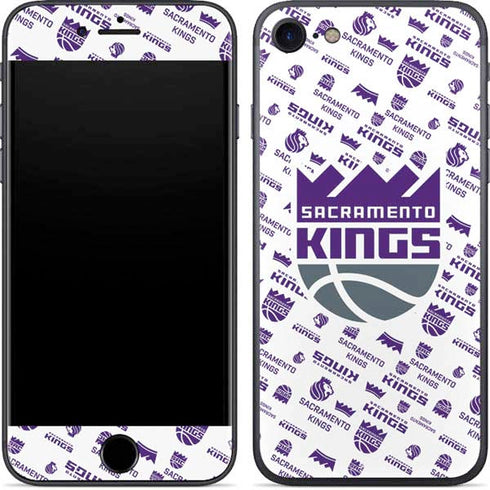 NBA Sacramento Kings History Logo Blast iPhone SE (2nd & 3rd Gen) Skin