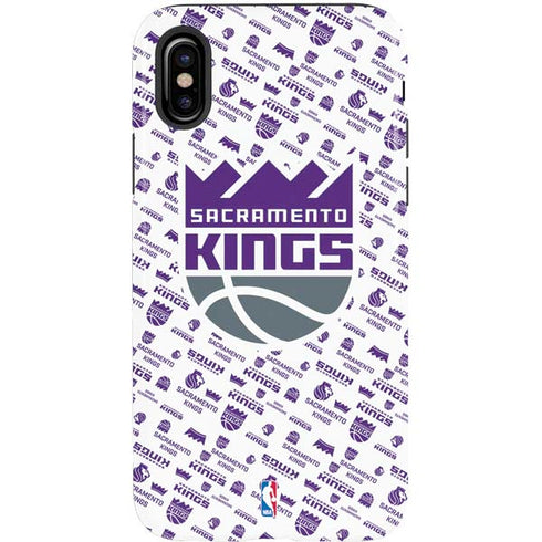 NBA Sacramento Kings History Logo Blast iPhone X Pro Case