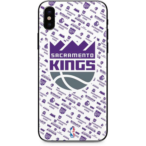 NBA Sacramento Kings History Logo Blast iPhone X Skin