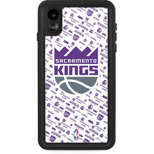 NBA Sacramento Kings History Logo Blast iPhone XR Waterproof Case