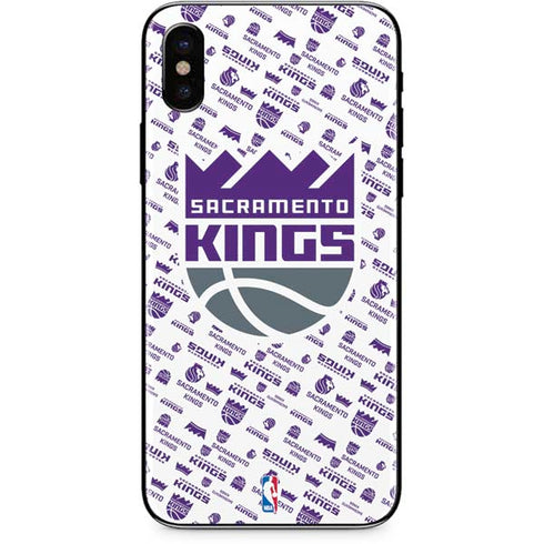 NBA Sacramento Kings History Logo Blast iPhone XS Skin