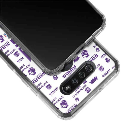 NBA Sacramento Kings History Logo Blast LG K51/Q51 Clear Case