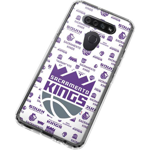 NBA Sacramento Kings History Logo Blast LG K51/Q51 Clear Case