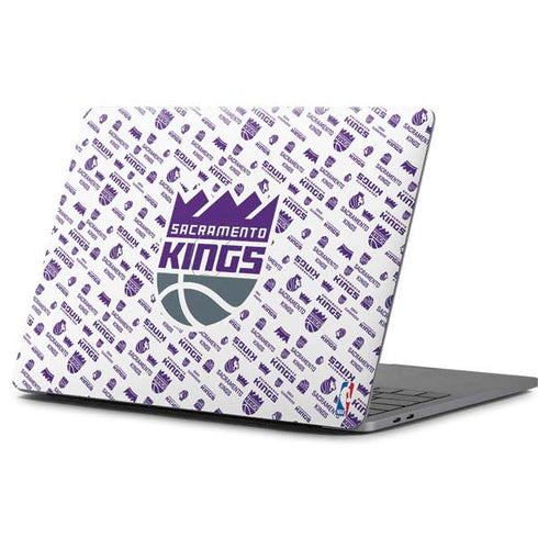 NBA Sacramento Kings History Logo Blast Apple MacBook Pro 13-inch Skin