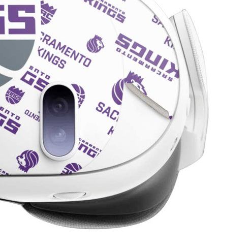 NBA Sacramento Kings History Logo Blast Meta Quest 3 Skin