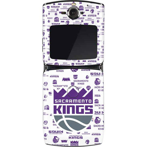 NBA Sacramento Kings History Logo Blast Motorola RAZR Skin