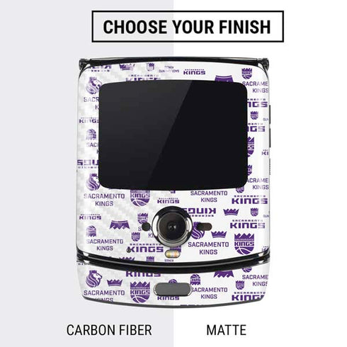 NBA Sacramento Kings History Logo Blast Motorola RAZR Skin