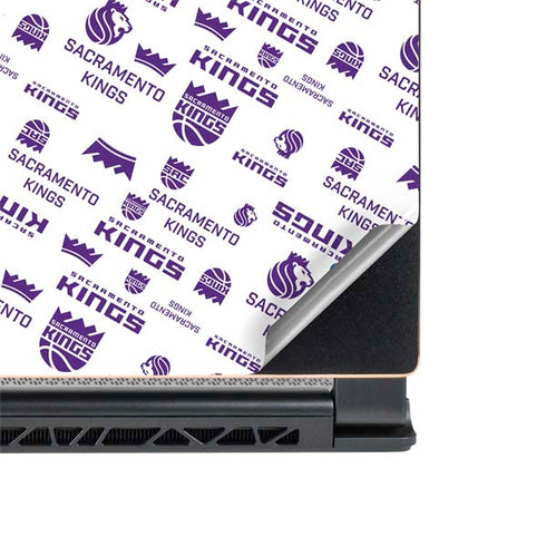 NBA Sacramento Kings History Logo Blast MSI GS65 Stealth Laptop Skin