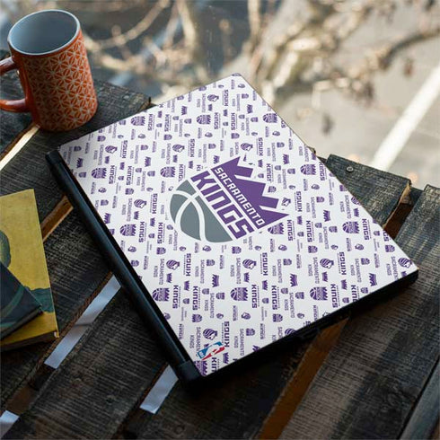 NBA Sacramento Kings History Logo Blast MSI GS65 Stealth Laptop Skin