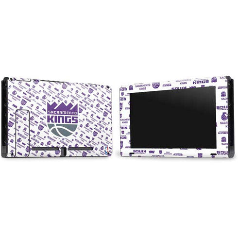 NBA Sacramento Kings History Logo Blast Nintendo Switch Bundle Skin
