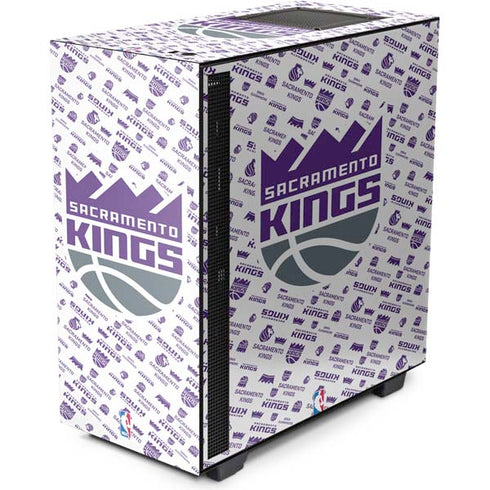 NBA Sacramento Kings History Logo Blast NZXT H510 Compact ATX Mid-Tower Case Skin