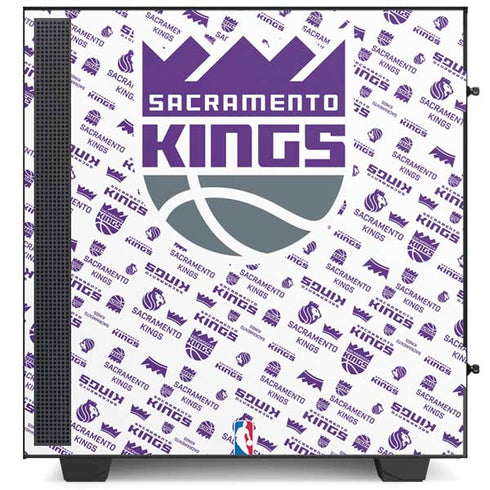 NBA Sacramento Kings History Logo Blast NZXT H510 Compact ATX Mid-Tower Case Skin