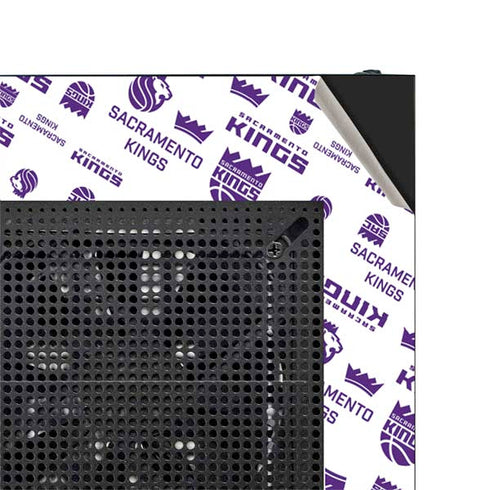NBA Sacramento Kings History Logo Blast NZXT H510 Compact ATX Mid-Tower Case Skin
