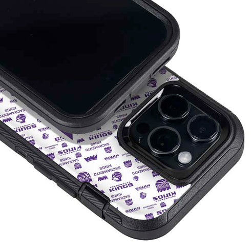 NBA Sacramento Kings History Logo Blast Otterbox Defender iPhone Skin