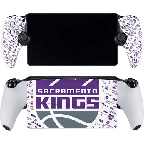 NBA Sacramento Kings History Logo Blast PlayStation Portal Remote Player Skin
