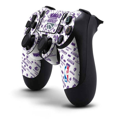 NBA Sacramento Kings History Logo Blast PS4 Controller Skin