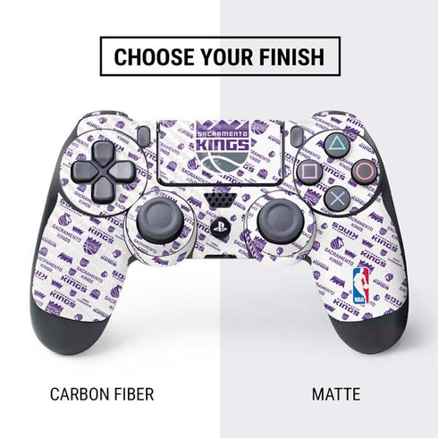NBA Sacramento Kings History Logo Blast PS4 Controller Skin