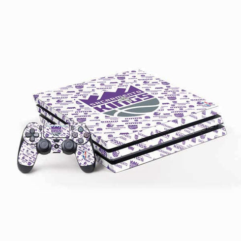 NBA Sacramento Kings History Logo Blast PS4 Pro Bundle Skin