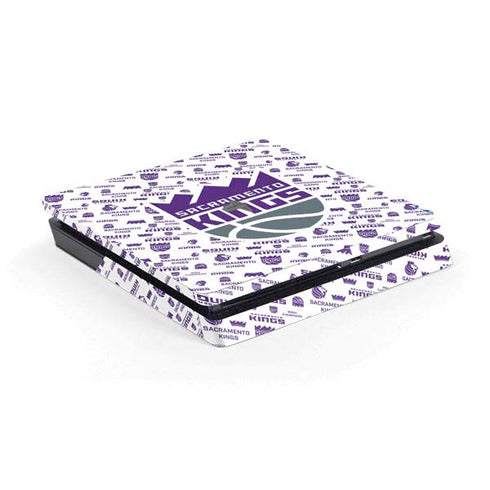 NBA Sacramento Kings History Logo Blast PS4 Slim Skin