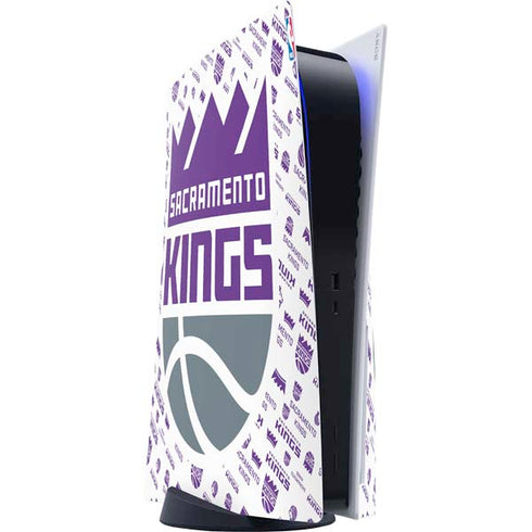 NBA Sacramento Kings History Logo Blast PS5 Console Skin