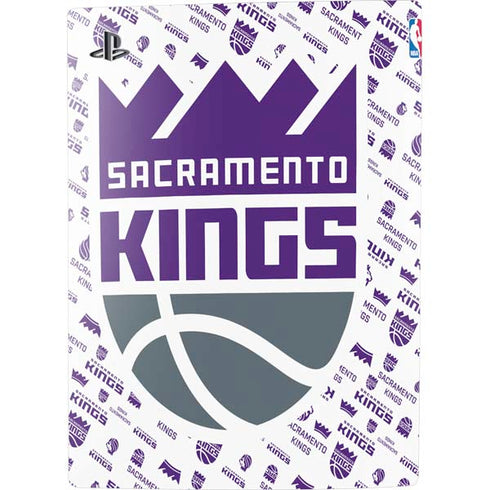 NBA Sacramento Kings History Logo Blast PS5 Digital Edition Console Skin