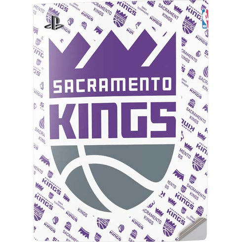 NBA Sacramento Kings History Logo Blast PS5 Digital Edition Console Skin