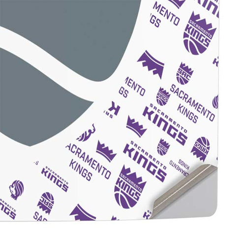 NBA Sacramento Kings History Logo Blast PS5 Slim Disk Console Skin