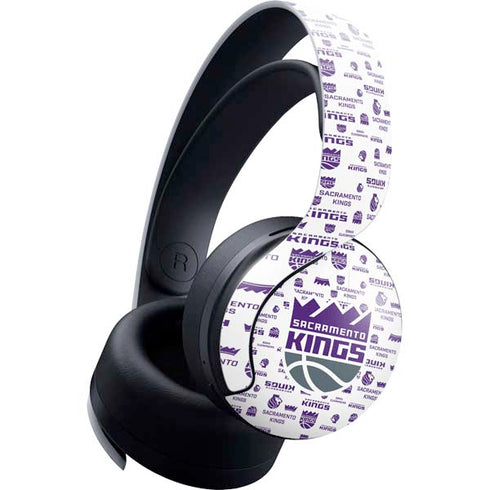 NBA Sacramento Kings History Logo Blast PULSE 3D Wireless Headset for PS5 Skin