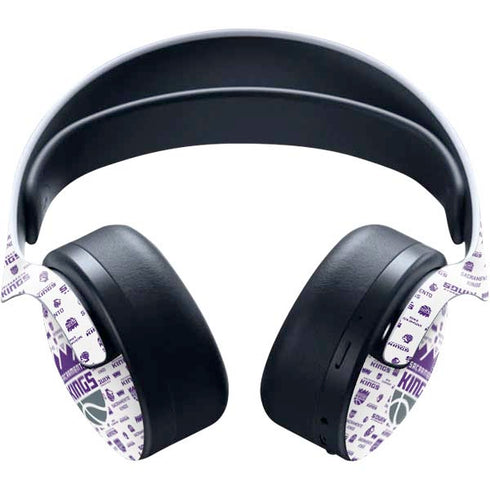 NBA Sacramento Kings History Logo Blast PULSE 3D Wireless Headset for PS5 Skin